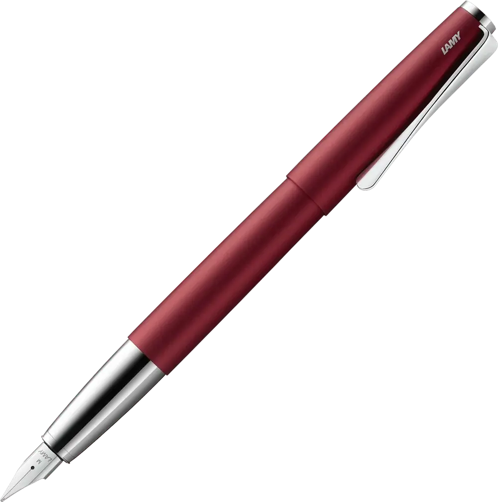 LAMY Stylo plume studio rouge mat plume M
