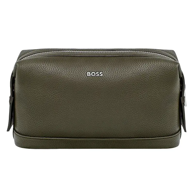 HUGO BOSS Trousse de toilette Classic Grained Khaki
