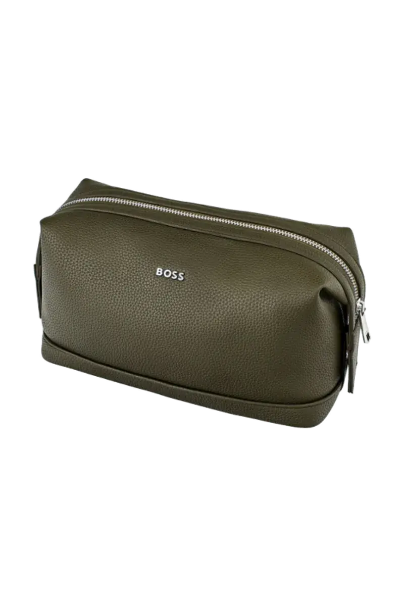 HUGO BOSS Trousse de toilette Classic Grained Khaki