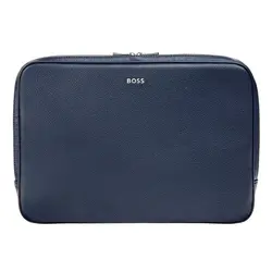 HUGO BOSS Porte-ordinateur Classic Grained Navy