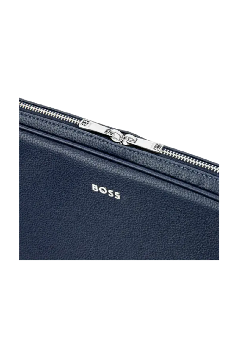 HUGO BOSS Porte-ordinateur Classic Grained Navy