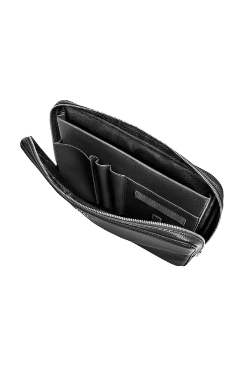 HUGO BOSS Porte-ordinateur Classic Grained Black