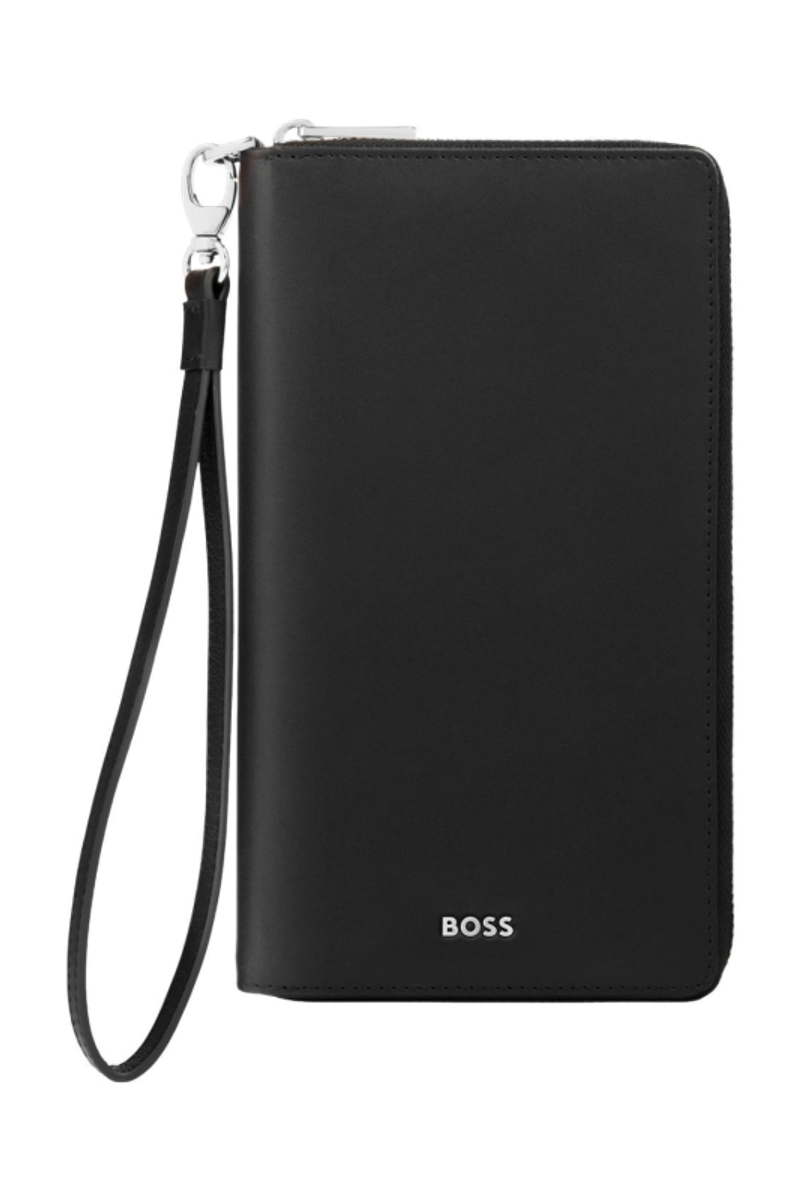HUGO BOSS Portefeuille voyage Classic Smooth Black