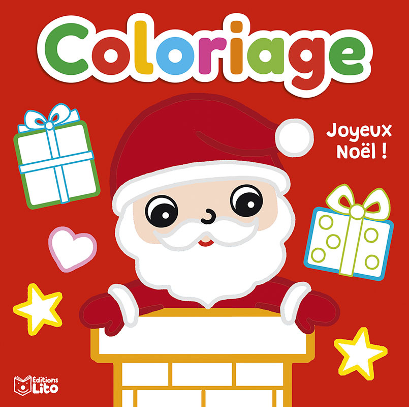 EDITIONS LITO Coloriages Joyeux Noël ! Dès 3 ans