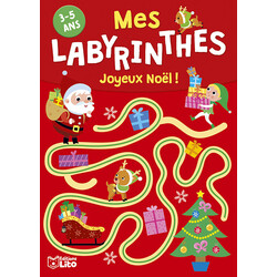 EDITIONS LITO Mes Labyrinthes Joyeux Noël ! Dès 3 ans