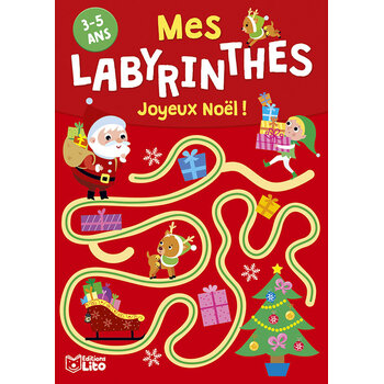EDITIONS LITO Mes Labyrinthes Joyeux Noël ! Dès 3 ans