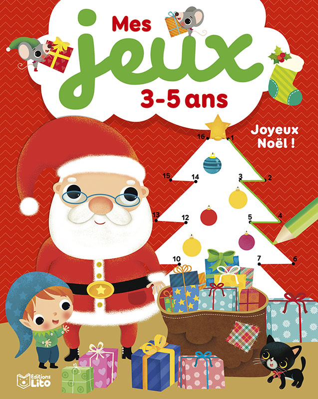 EDITIONS LITO Mes Jeux 3-5 Ans Joyeux Noël