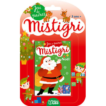 EDITIONS LITO Jeux Du Mistigri Noël Dès 3 ans