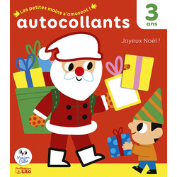 EDITIONS LITO Autocollants Petites Mains Joyeux Noël Dès 3 ans