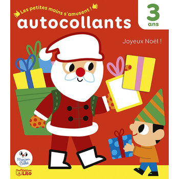 EDITIONS LITO Autocollants Petites Mains Joyeux Noël Dès 3 ans