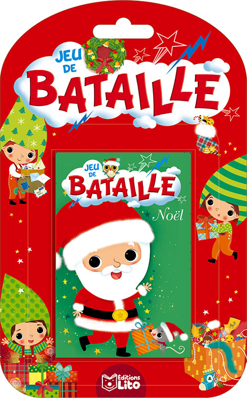 EDITIONS LITO Jeux De Bataille Noël Dès 4 ans