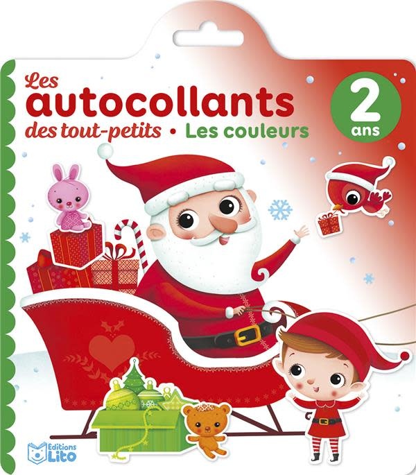 EDITIONS LITO Autocollants Les Couleurs De Noël Dès 2 ans