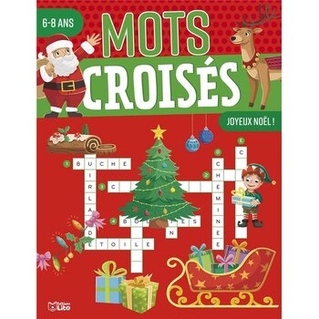 EDITIONS LITO Mots Croisés Joyeux Noël Dès 6 Ans