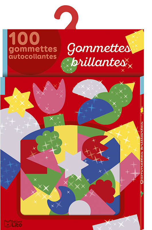 EDITIONS LITO 100 Gommettes Autocollantes Brillantes Dès 3 ans