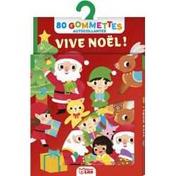 EDITIONS LITO 80 Gommettes Autocollantes Vive Noël Dès 3 ans