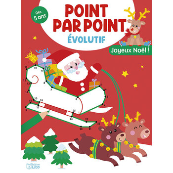 EDITIONS LITO Point Par Point Joyeux Noël Dès 5 ans