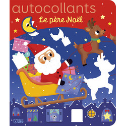 EDITIONS LITO Autocollants Raconte Moi Le Père Noël Dès 3 ans