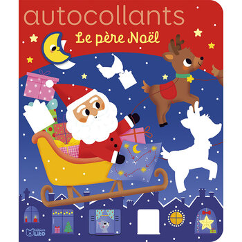 EDITIONS LITO Autocollants Raconte Moi Le Père Noël Dès 3 ans