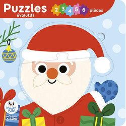 EDITIONS LITO Puzzles Evolutifs Joyeux Noël Dès 2 ans
