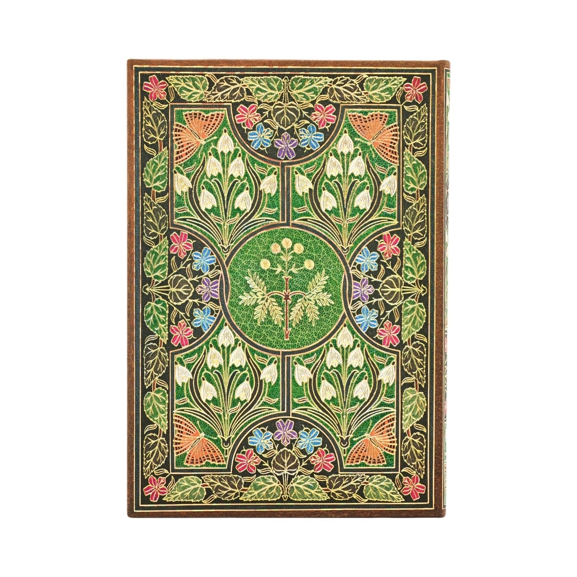 PAPERBLANKS Agenda Semainier Vertical - 2026 12-Mois Poetry in Bloom Midi