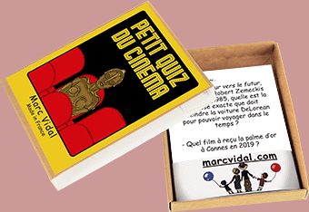 MARC VIDAL Petit Quiz du Cinéma