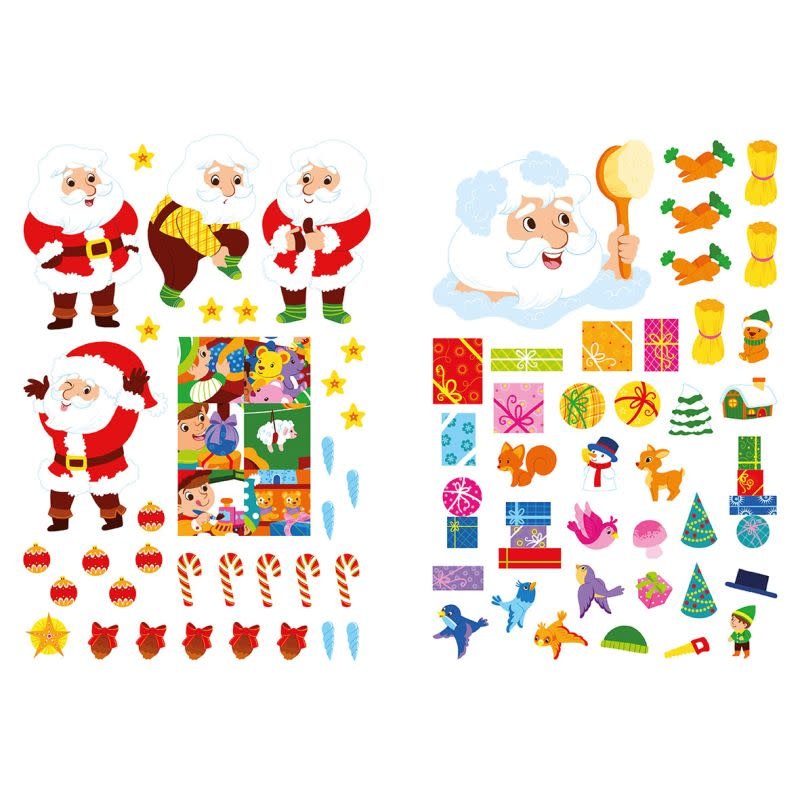 GRENOUILLE EDITIONS Joue, Colle et Colorie Vive Noël !