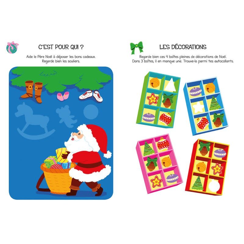 CARTOTHEQUE Joue. Colle Et Colorie Avec Le Père Noël