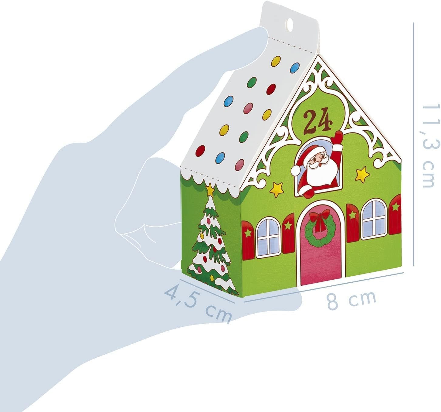 AVENUE MANDARINE Graffy Christmas, Calendrier de l'Avent à colorier