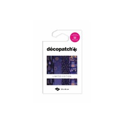 DECOPATCH Assort. 4 Papiers Foil Nuit De Noël 30x40cm