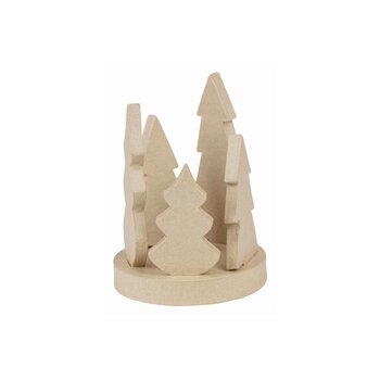 DECOPATCH Bougeoir Forêt 25x36x2cm