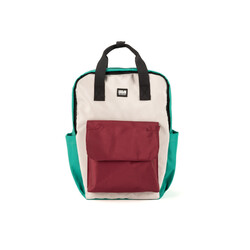 BOMBATA Backpack Urbanite Rio 15'' Vert/Blanc/Bourgogne