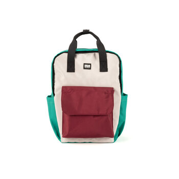 BOMBATA Urbanite  Backpack Rio 15'' Vert/Blanc/Bourgogne