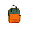 BOMBATA Urbanite  Backpack Rio 15'' Moutarde/Bleu Pétrole /Terracotta
