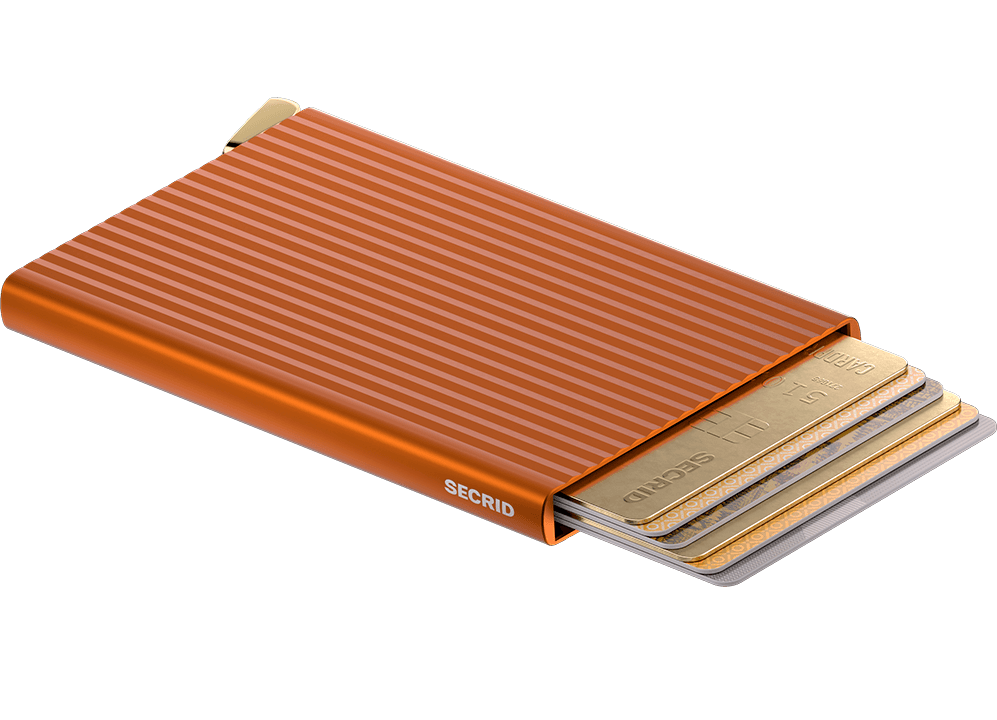 SECRID Cardprotector Fluted Orange+