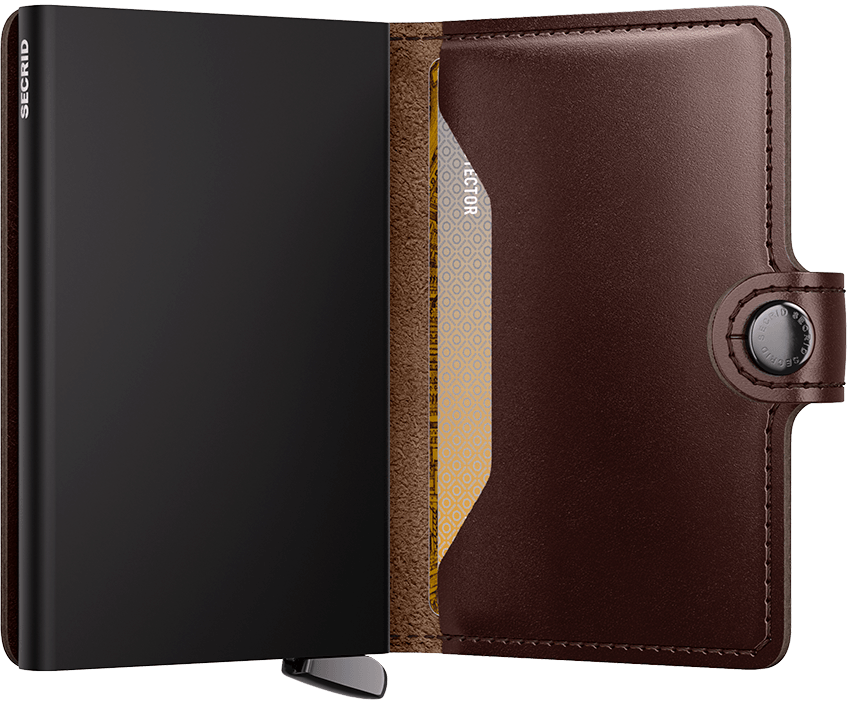 SECRID Miniwallet Dusk Dark Brown+