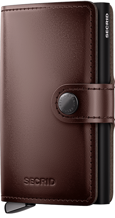 SECRID Miniwallet Dusk Dark Brown+