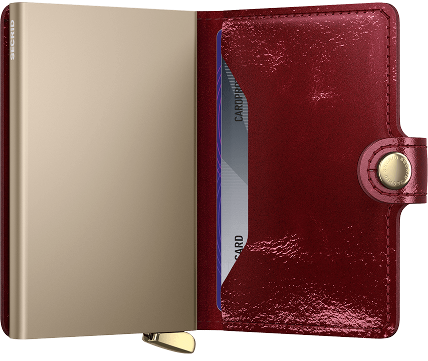 SECRID Miniwallet Naplak Red+