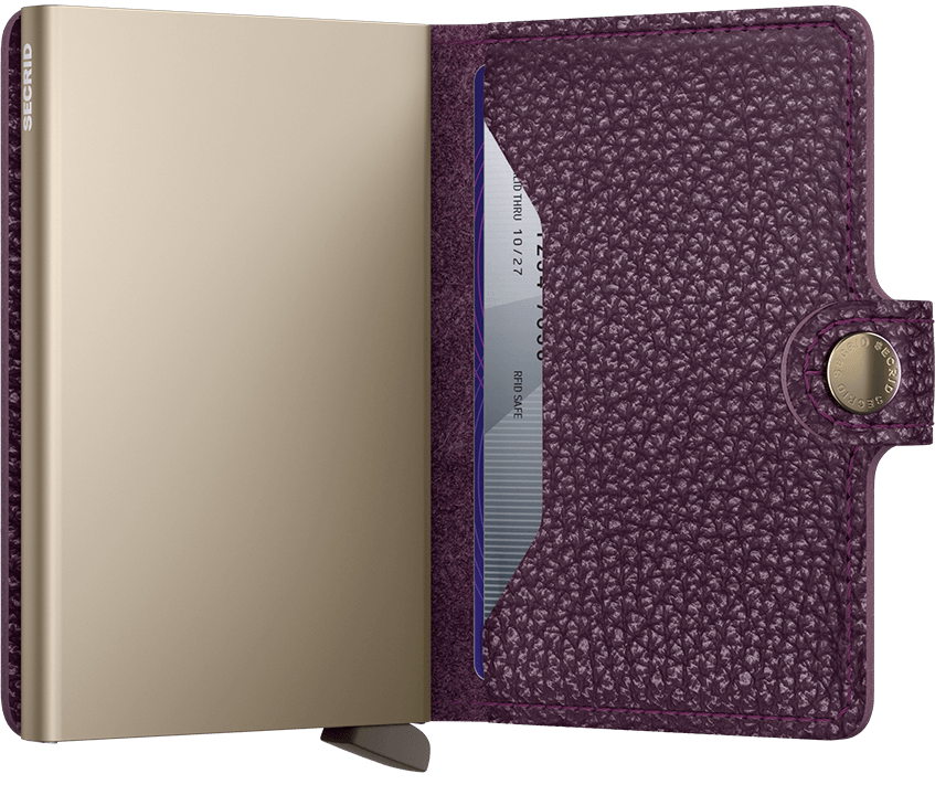 SECRID Miniwallet Pebble Grape