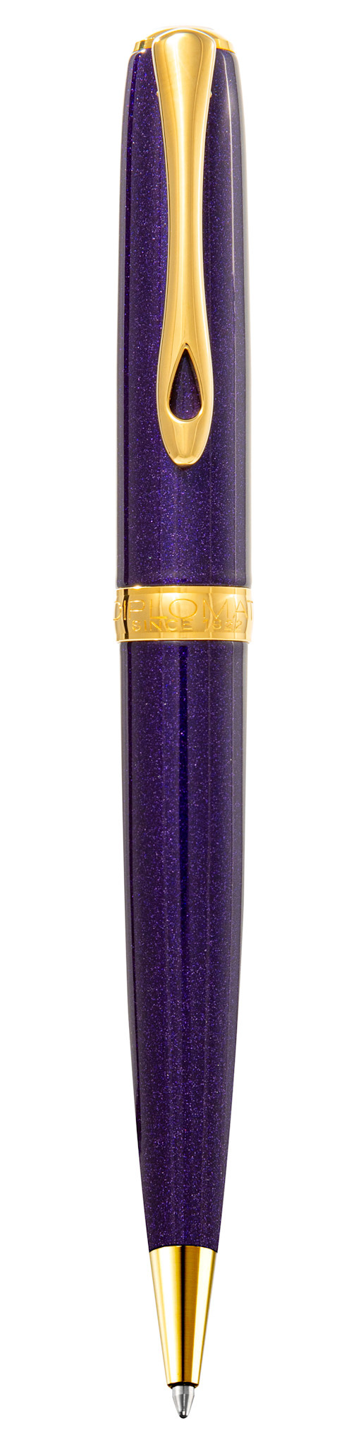 DIPLOMAT Stylo Bille  Excellence A2  Violet Rain doré easyFlow