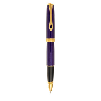 DIPLOMAT Stylo Roller plume  Excellence A2 Violet Rain doré
