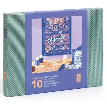 DJECO Atelier 10, Peinture sur Soie