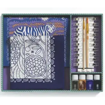 DJECO Atelier 10, Peinture sur Soie