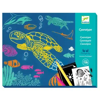 DJECO Cyanotype Outremer - Les Plus Grands - Ateliers