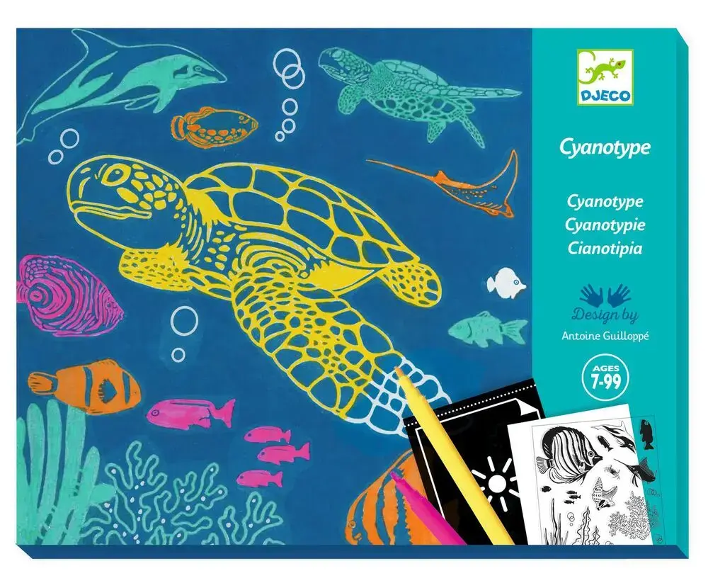 DJECO Cyanotype Outremer - Les Plus Grands - Ateliers