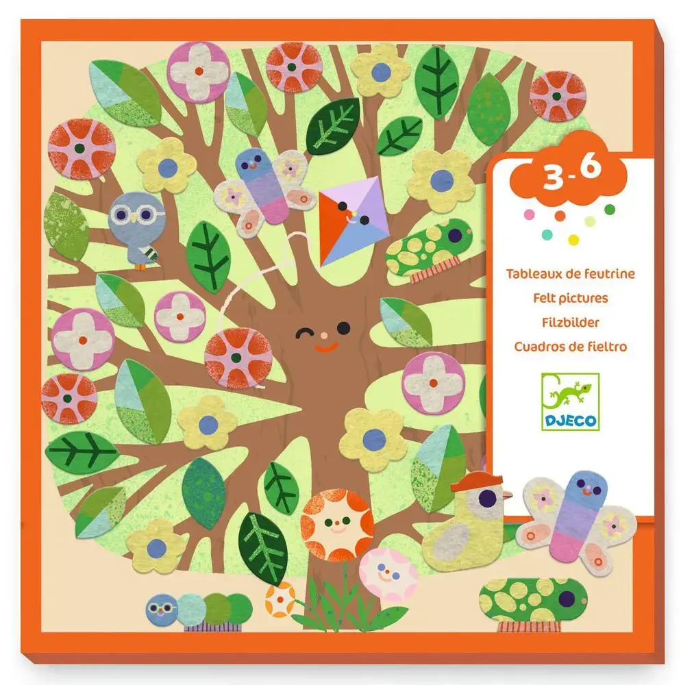 DJECO La ronde des saisons Les Petits - Collages