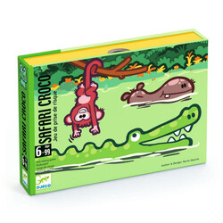 DJECO Jeux De Cartes Safari croco