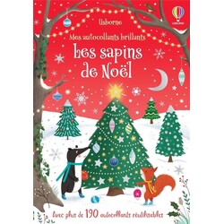 USBORNE PUBLISHING Les Sapins De Noël - Mes Autocollants Brillants