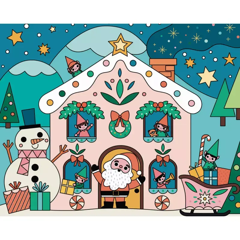 Mes Premieres Peintures Magiques De Noël