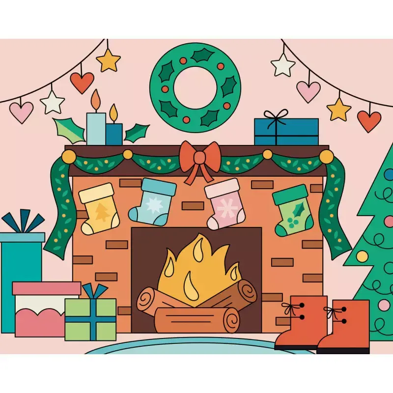 Mes Premieres Peintures Magiques De Noël