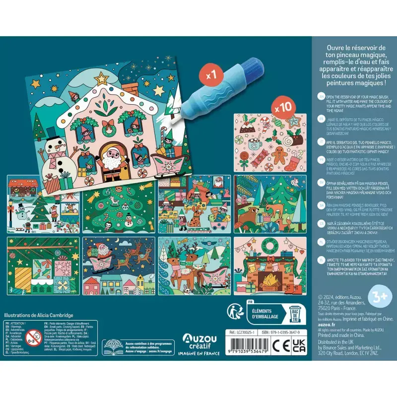 Mes Premieres Peintures Magiques De Noël